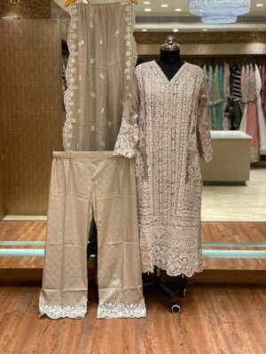 WhatsApp Image 2025-10-15 at 4.24.59 PM (2) Light Beige Party Wear