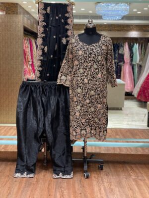 Black Zardozi Formal