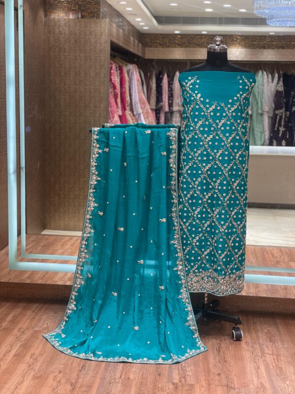 Zardozi Suit Material