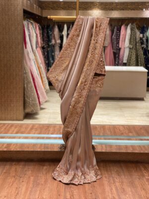 ROSE GOLD SAREE