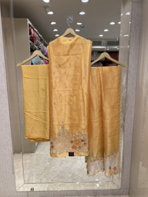 MUSTARD YELLOW SUIT MATERIAL