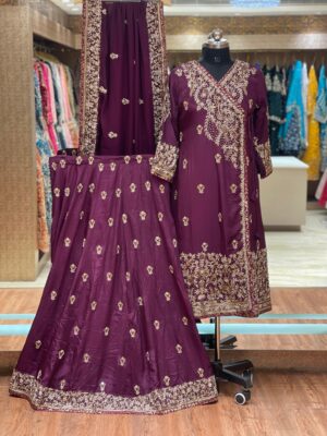 ANGRAKHA LEHANGA STYLE