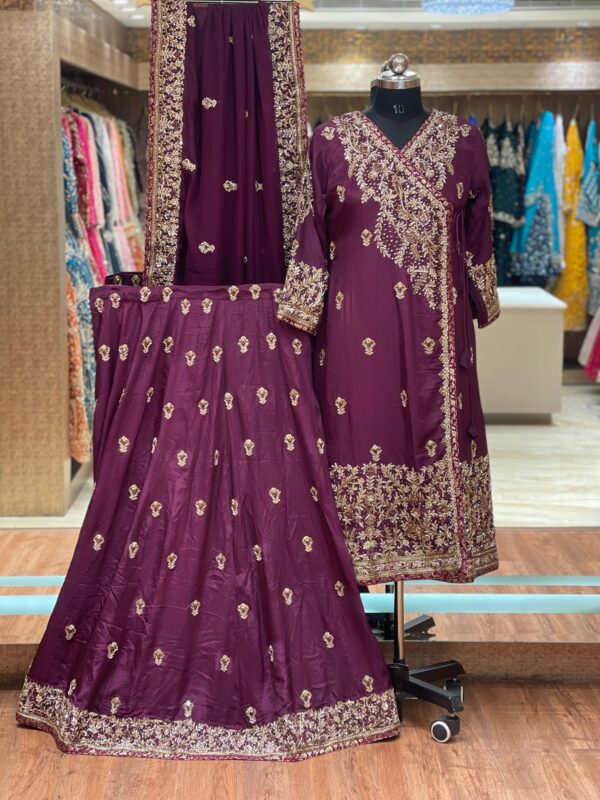 ANGRAKHA LEHANGA STYLE