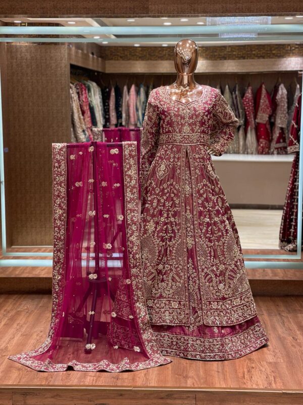 BRIDAL LONG-KOTI SHARARA