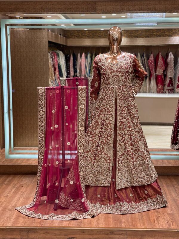 BRIDAL LONG-KOTI SHARARA