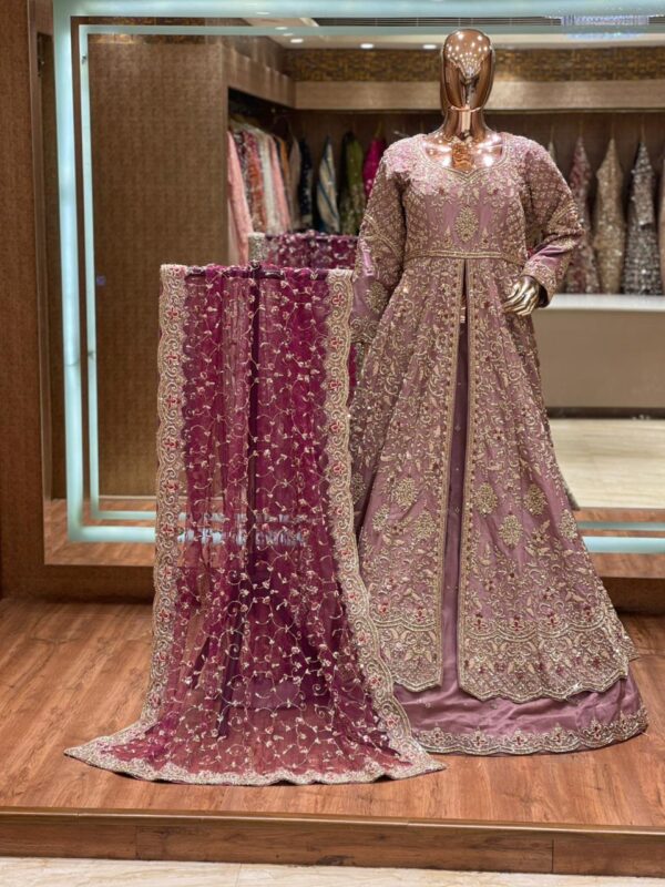 ELEGANT BRIDAL LONG-KOTI SHARARA