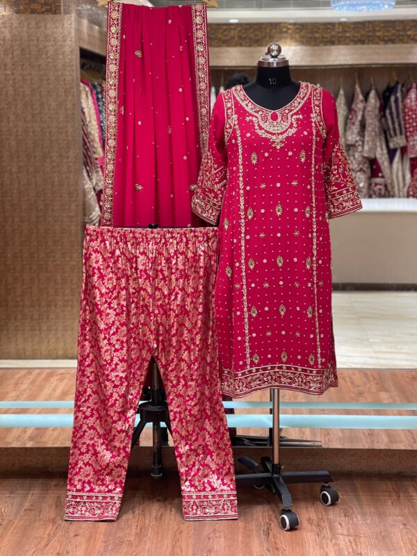 17f1fd67-e5fa-4310-86c2-0bc399ada7eb RANI PINK ZARDOZI FORMAL