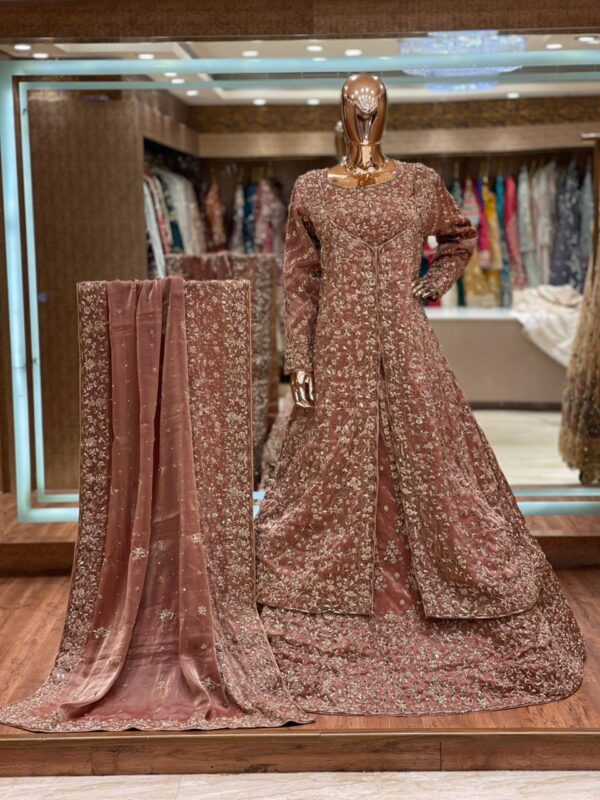 649b7f53-6d9e-4a98-a3e3-b7b5ca440648 ROSE GOLD LONG KOTI