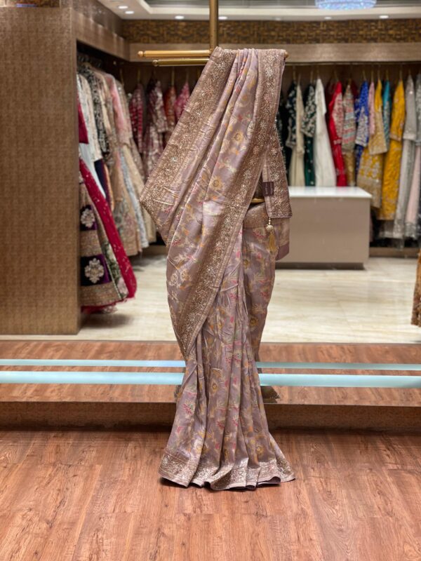 af2edd63-a36b-459b-9ac6-de36063ab2d0 DUSTY MAUVE BANARASI SAREE