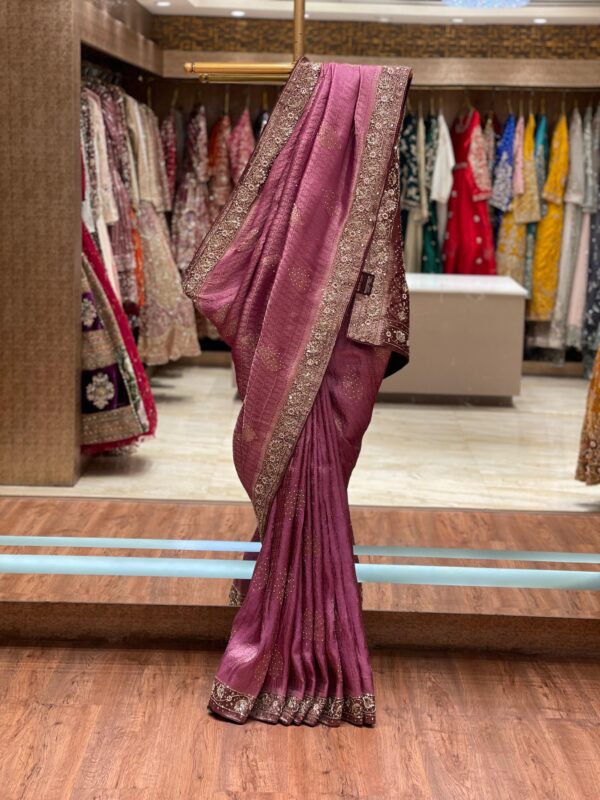 ba2e2e90-5709-478d-bbf5-22a68f8e69d4 MAUVE BANARASI SAREE